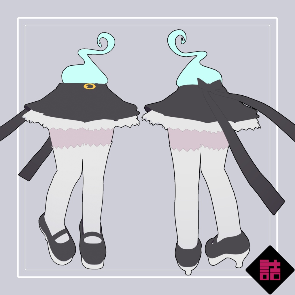 【version2.1】あしだけレヴィー_NEU【オリジナル3Dモデル】