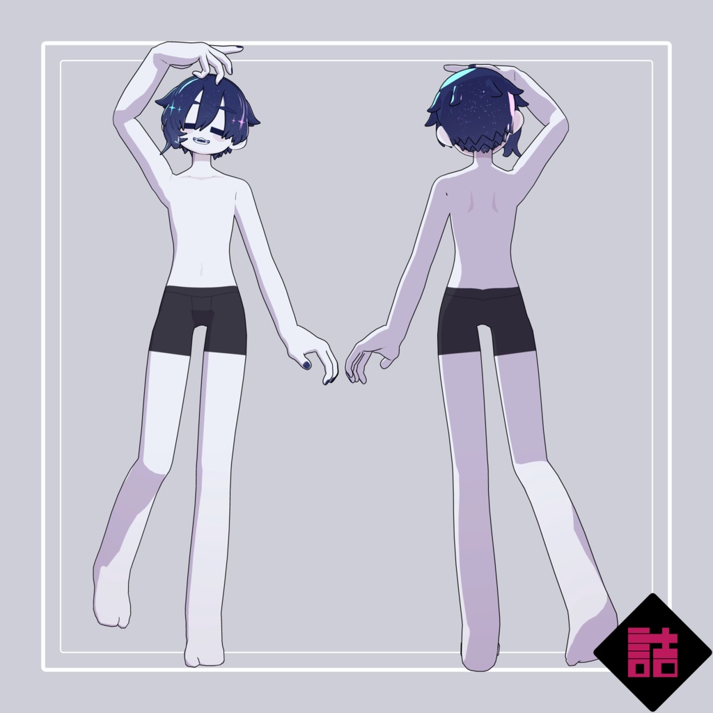 【version2.3】CARMEL_NEU_L【オリジナル3Dモデル】