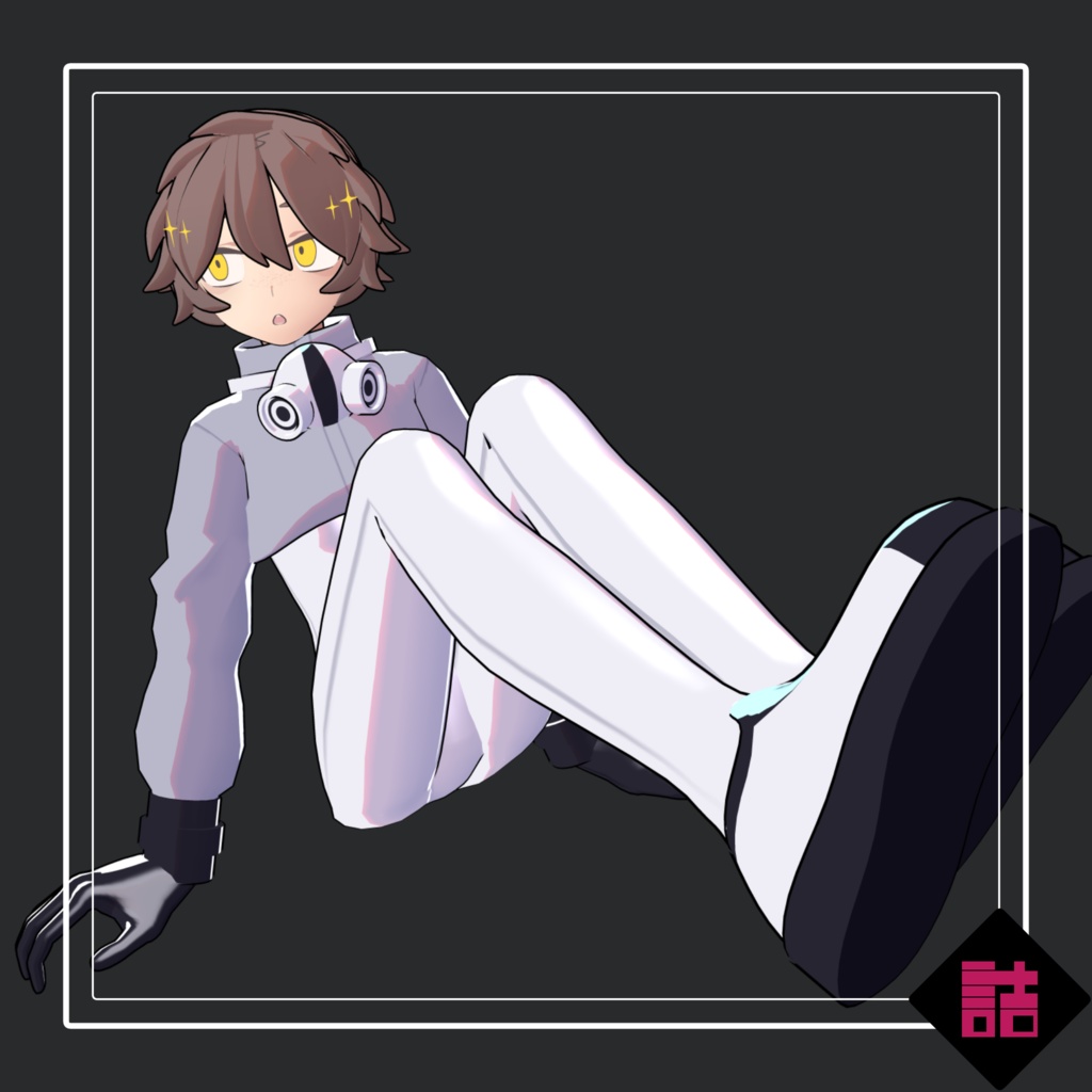 【通常版】グロリアノーツ ヒマワリ_CURIOUS【オリジナル3Dモデル】