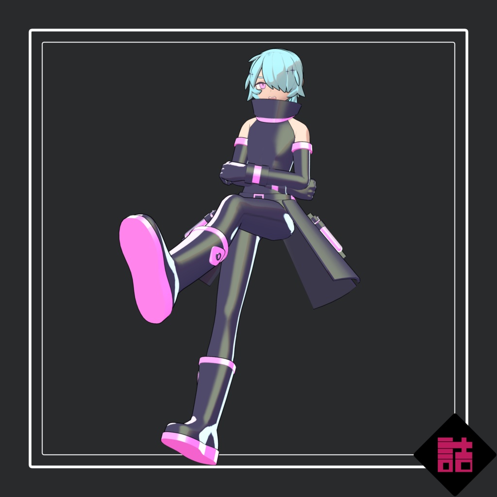 【通常版】グロリアノーツ スイレン_CURIOUS【オリジナル3Dモデル】