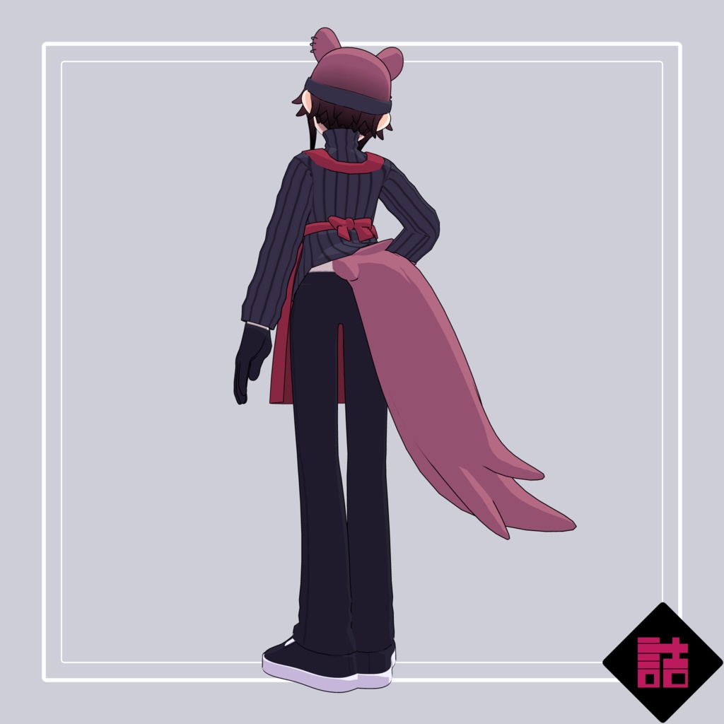 【version2.1・1.2】【無料】甘夏たづさ_NEU_L(Kanna Tazusa_NEU_L)【オリジナル3Dモデル】