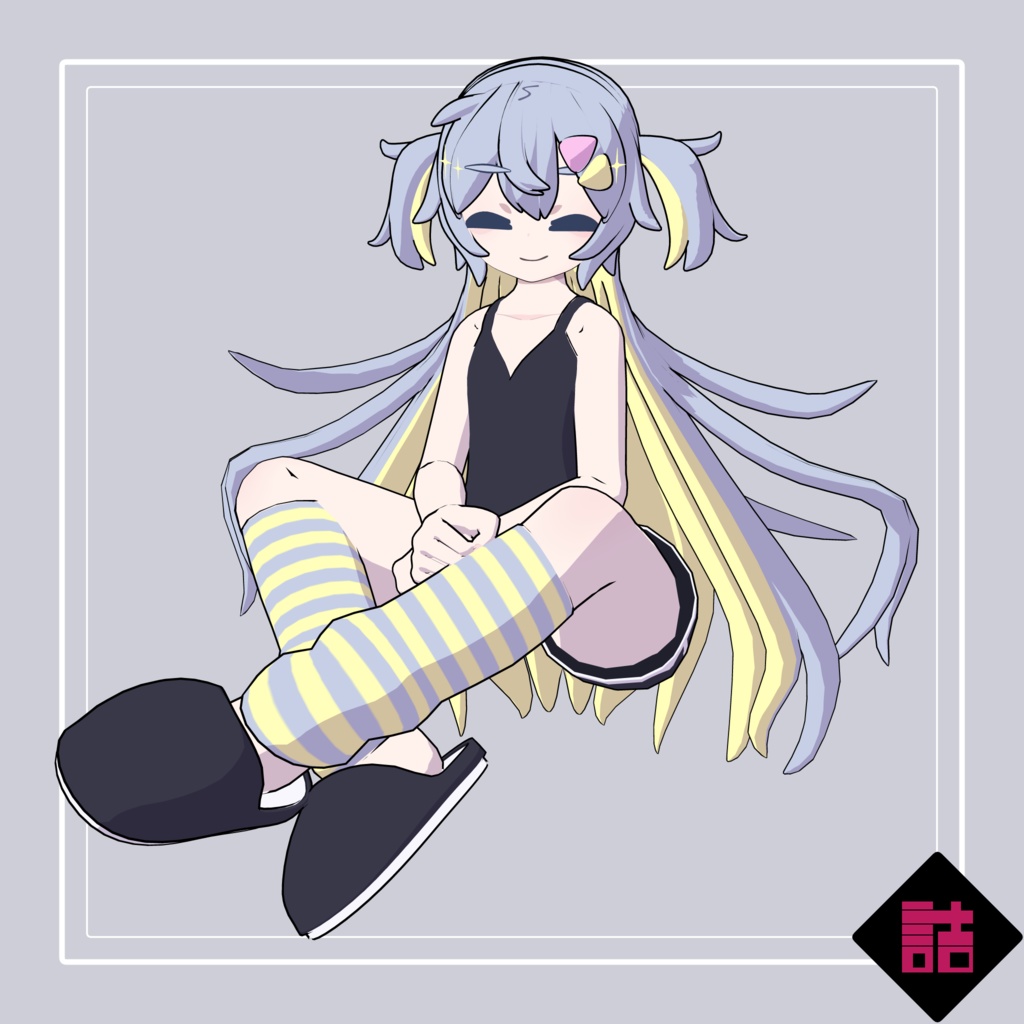 【version1.1】バーチャルクローン 露草ほたる_CURIOUS【オリジナル3Dモデル】