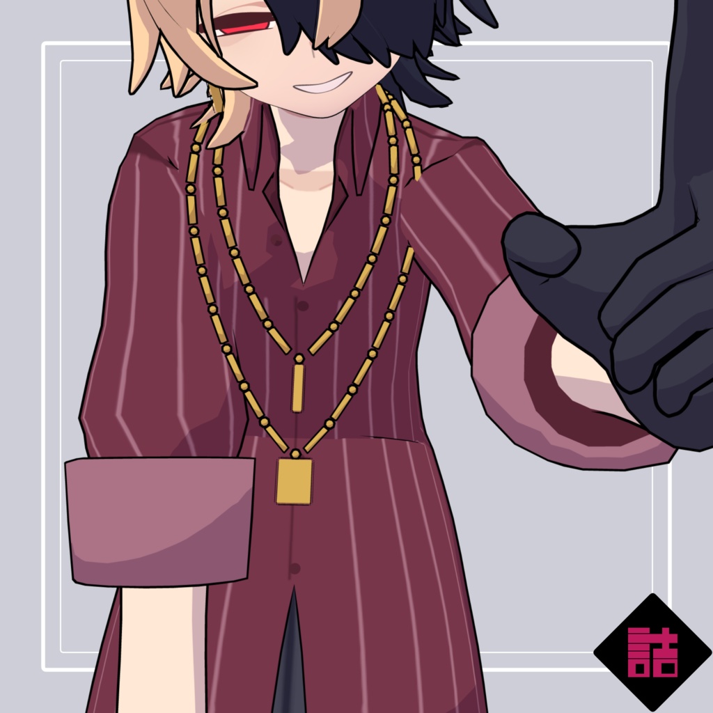 【version1.1】バーチャルクローン 茶川椿_CURIOUS【オリジナル3Dモデル】