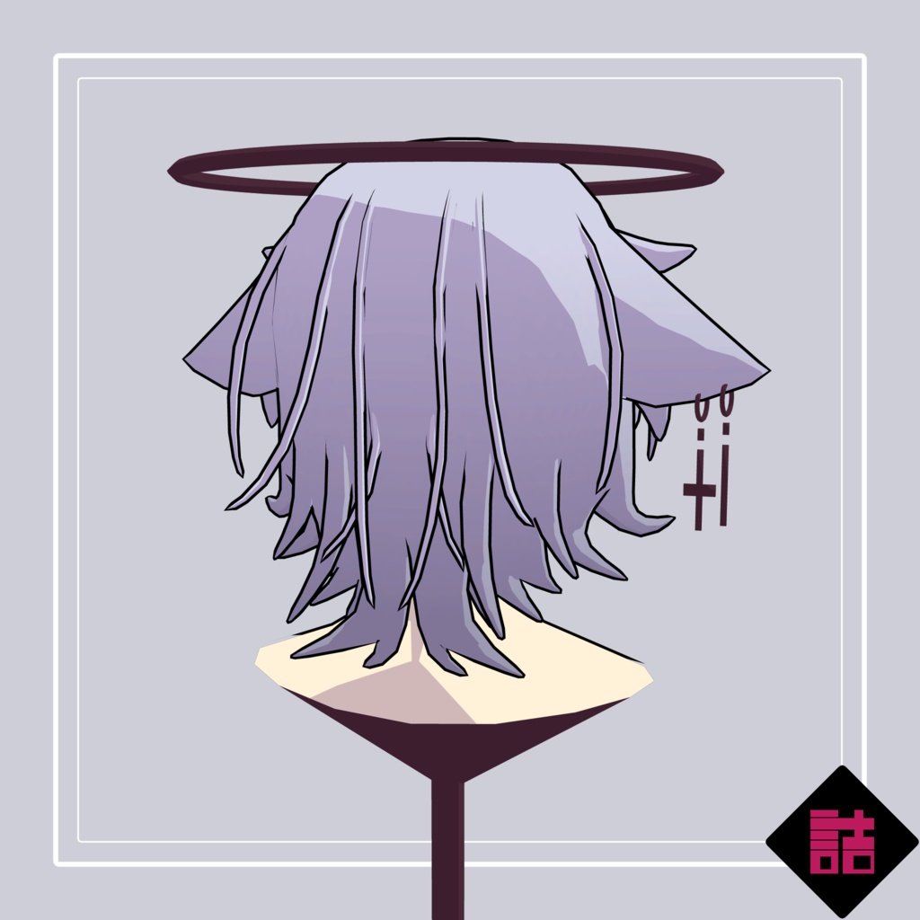 【version1.1】サロンドアイリス IRIS_01【オリジナル3Dモデル】