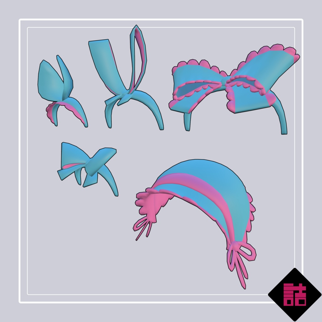 缶詰茶房ハロウィンおたのしみセット【オリジナル3Dモデル】