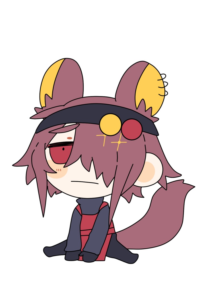 【version1.0】PNGtuber_たづさ【画像素材】