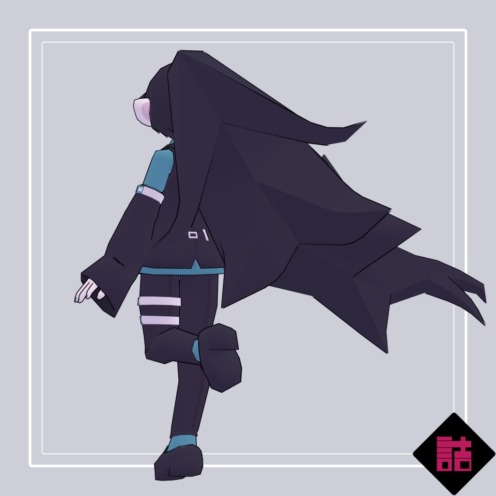 【version1.3】ココロ売りのメフィストフェレス_LOLOPO【オリジナル3Dモデル】