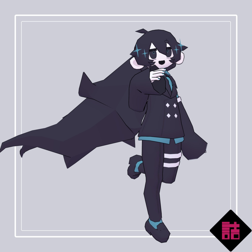 【version1.3】ココロ売りのメフィストフェレス_LOLOPO【オリジナル3Dモデル】