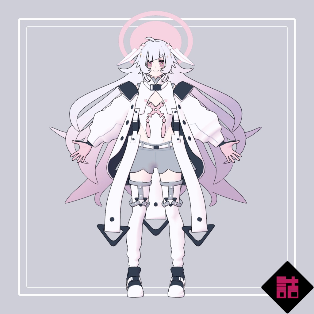 【version1.0】魂魄格納容器ALMA-02【缶詰茶房オリジナル3Dモデル】