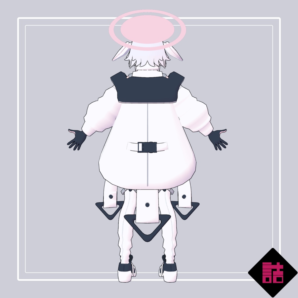 【version1.0】魂魄格納容器ALMA-02【缶詰茶房オリジナル3Dモデル】