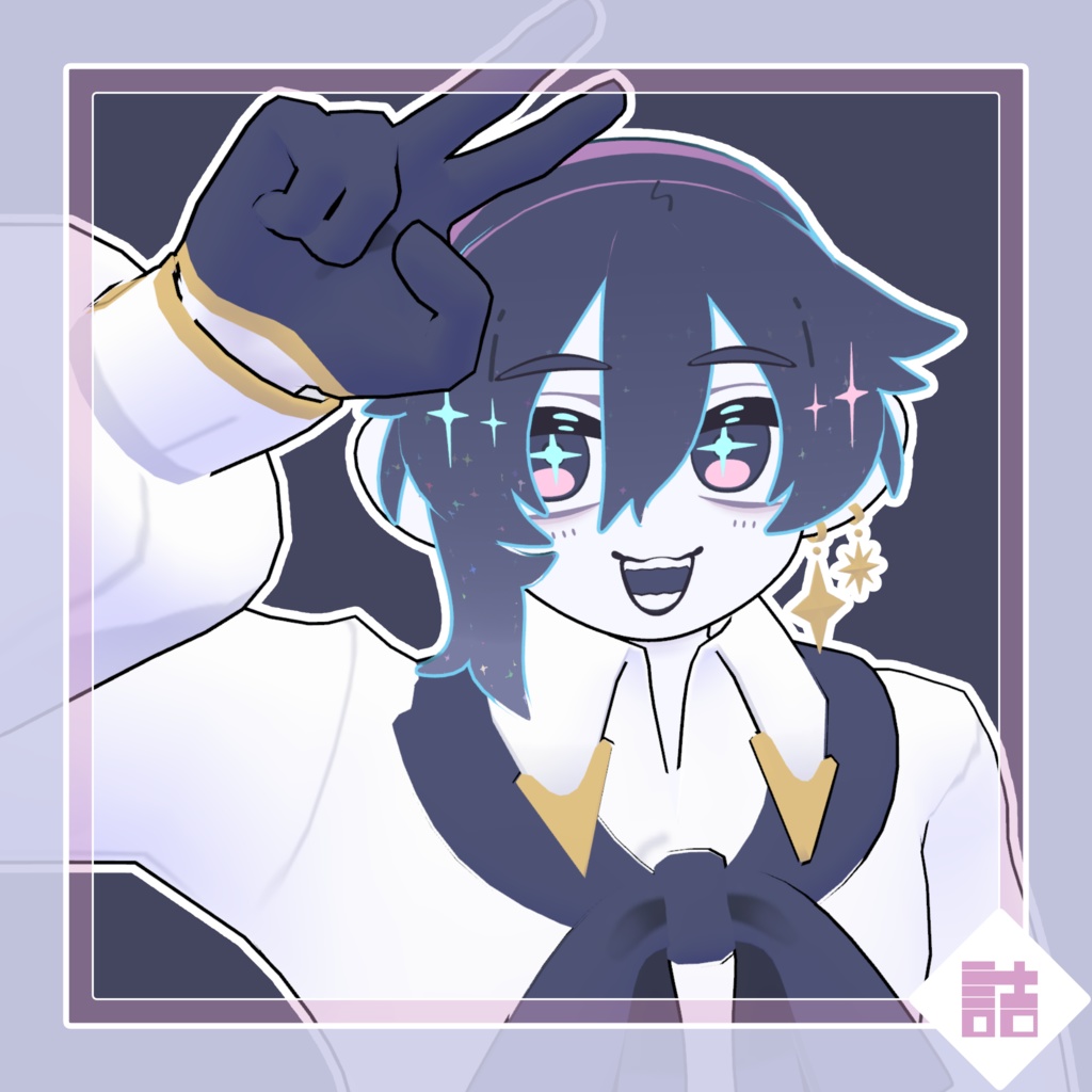 【version1.3/1.5】カルメル&モアサナ/CARMEL&MOISSANA 🥫CUUNE素体【オリジナル3Dモデル】