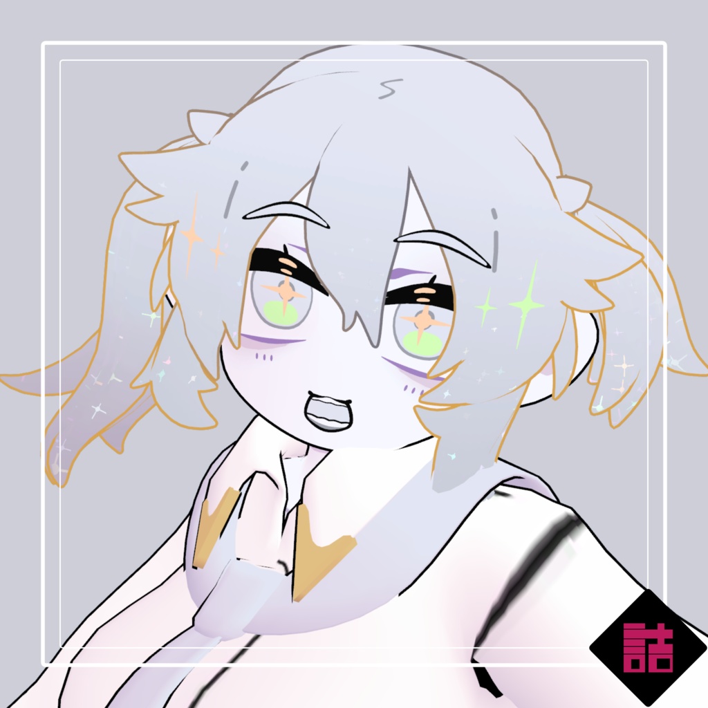 【version1.0】カルメル&モアサナ/CARMEL&MOISSANA 🥫CUUNE素体【オリジナル3Dモデル】