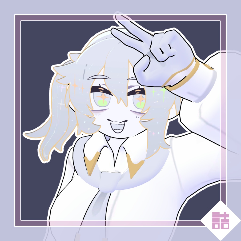 【version1.3/1.5】カルメル&モアサナ/CARMEL&MOISSANA 🥫CUUNE素体【オリジナル3Dモデル】