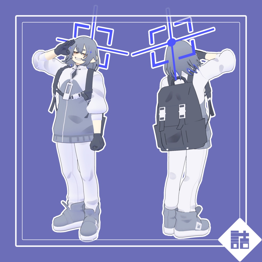 【version1.0】ニライ青木号 🥫CUUNE素体【オリジナル3Dモデル】