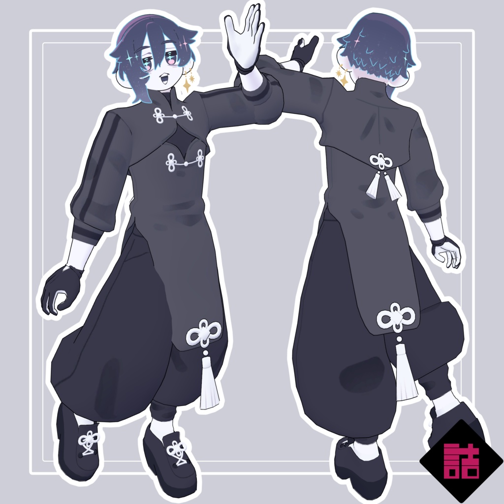 【version1.0】プロキシーオリエント 🥫CUUNE素体対応衣装【オリジナル3Dモデル】