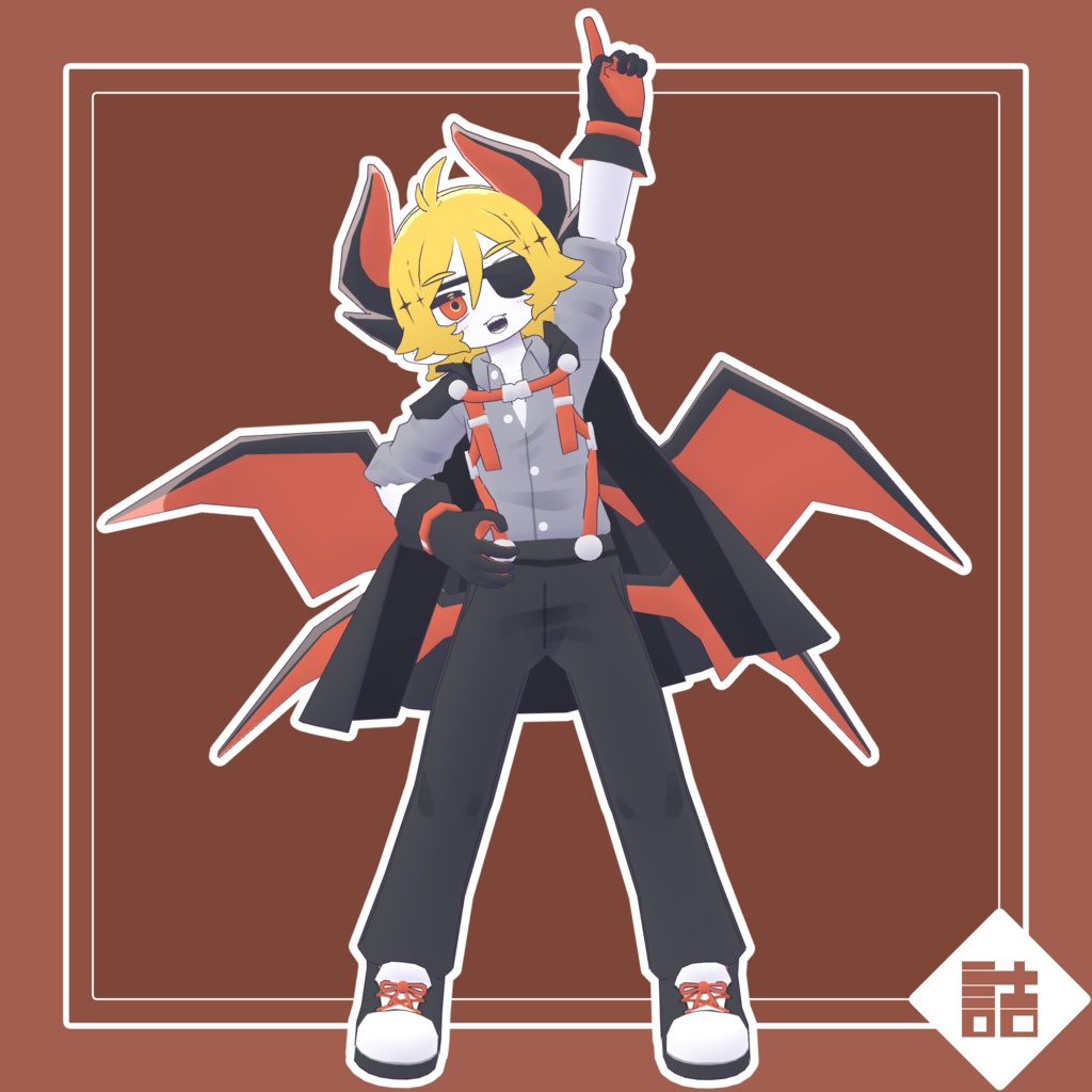 暴食のベルベット 🥫NEURE素体【version1.0】【オリジナル3Dモデル】