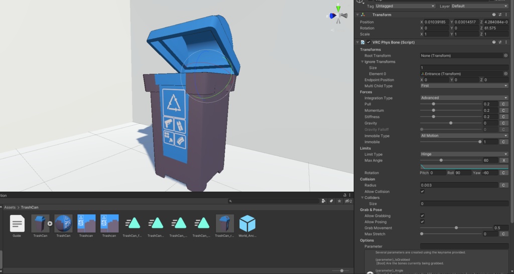 Kasumizawa Miyu's Trash can