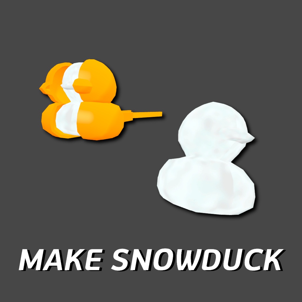 Snow Duck Tool / 눈오리 집게
