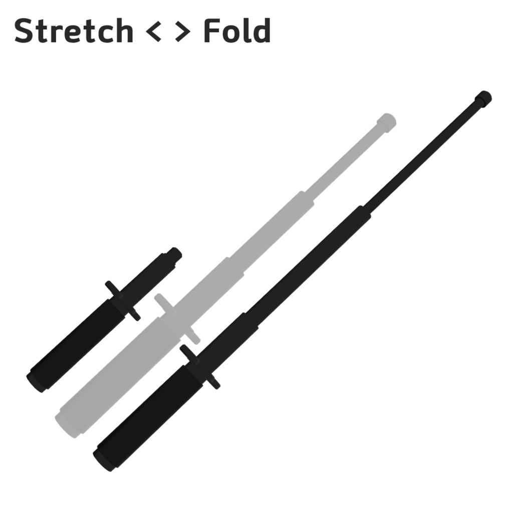 Tactical Baton / 삼단봉