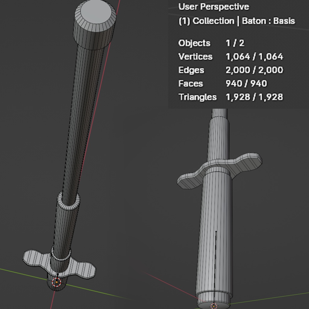 Tactical Baton / 삼단봉