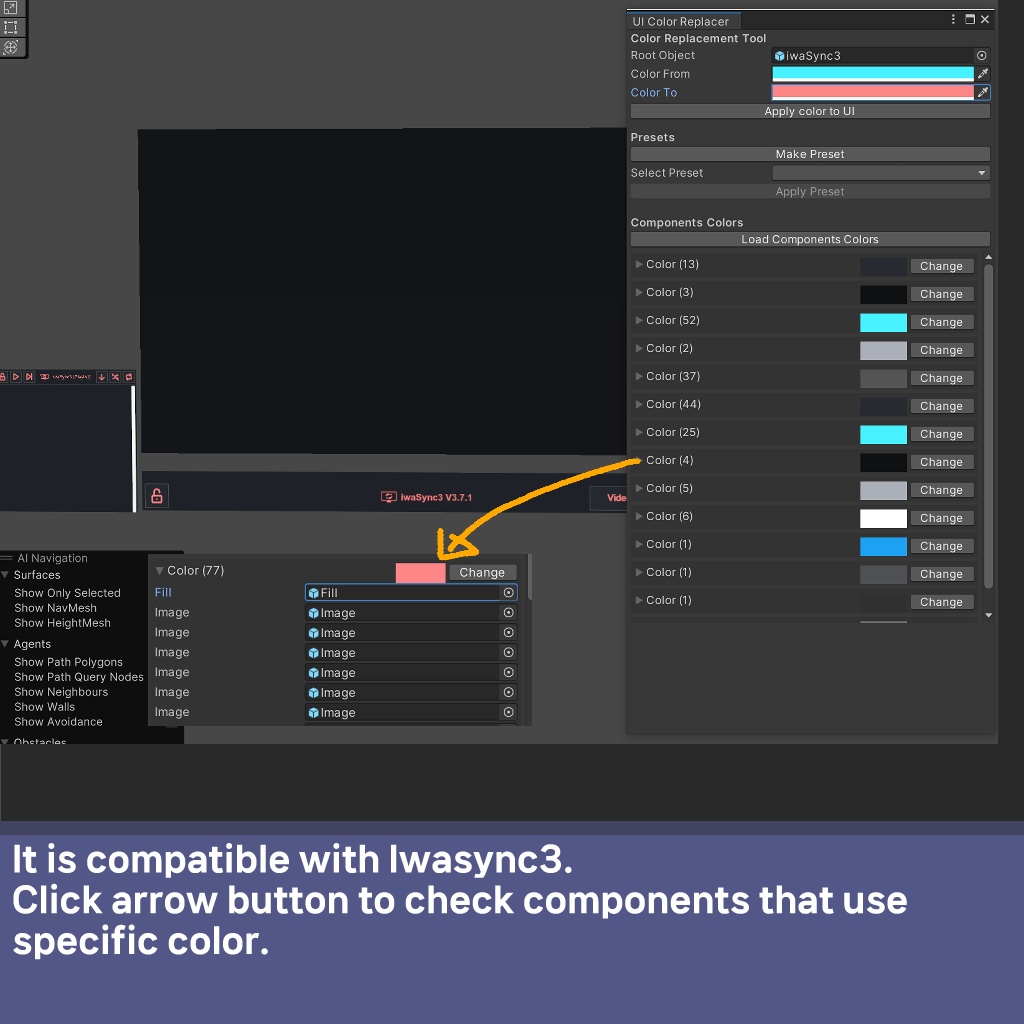 UI Color Replacer / UI 색상 교체 도구