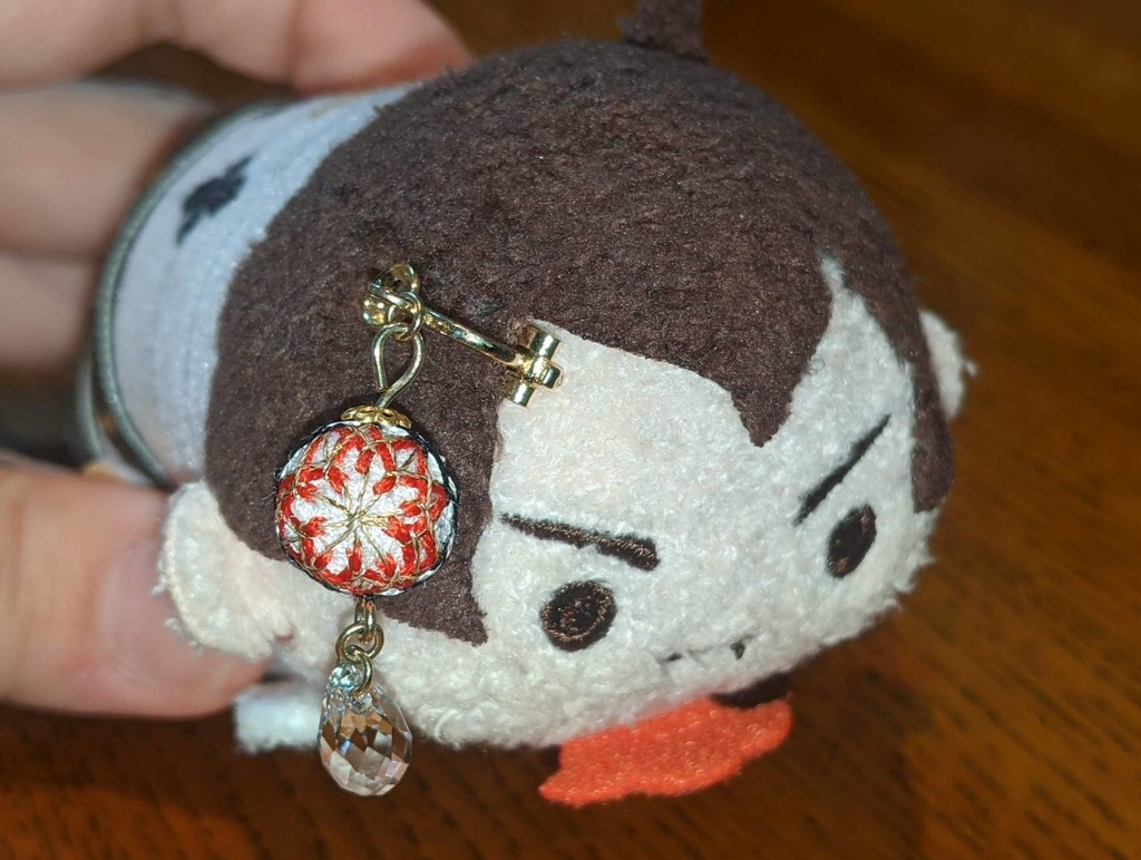 ころんの手毬飾り(石あり) 従者