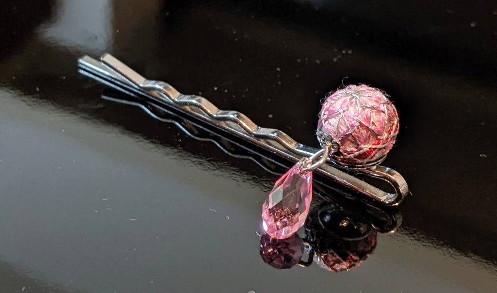 ヘアピン(桜柄/右側用)