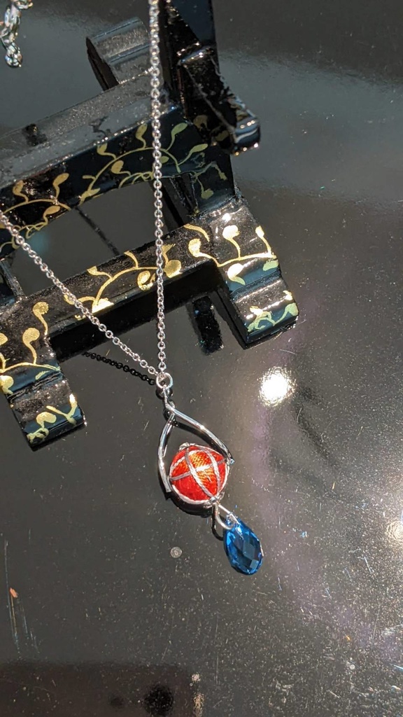 手毬ネックレス(石付き)/ロナルドイメージ「吸血鬼すぐ死ぬ」より