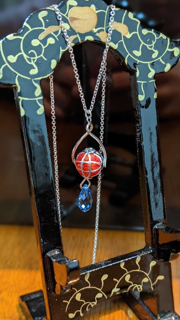 手毬ネックレス(石付き)/ロナルドイメージ「吸血鬼すぐ死ぬ」より