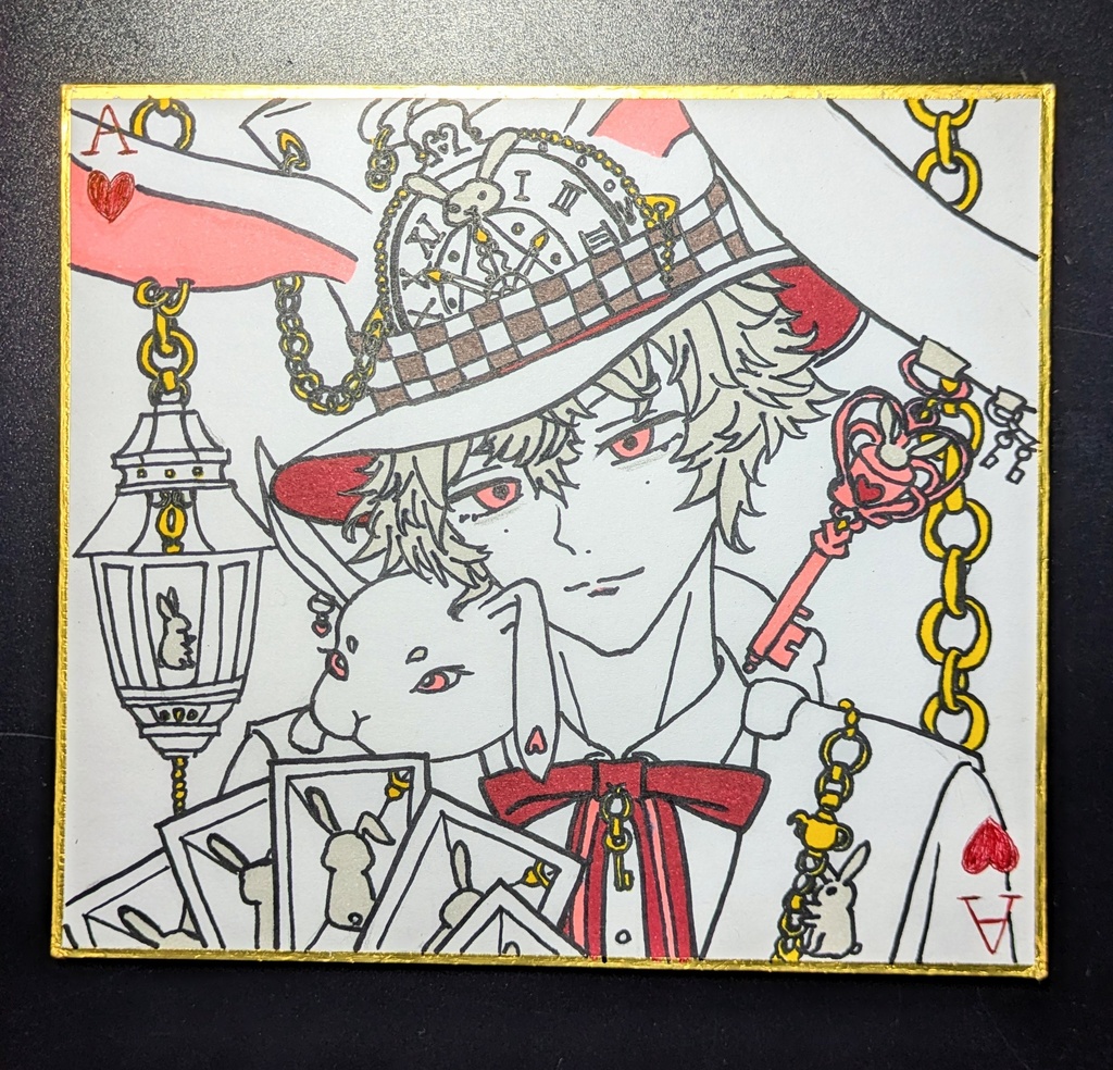 色紙イラスト【原画販売】