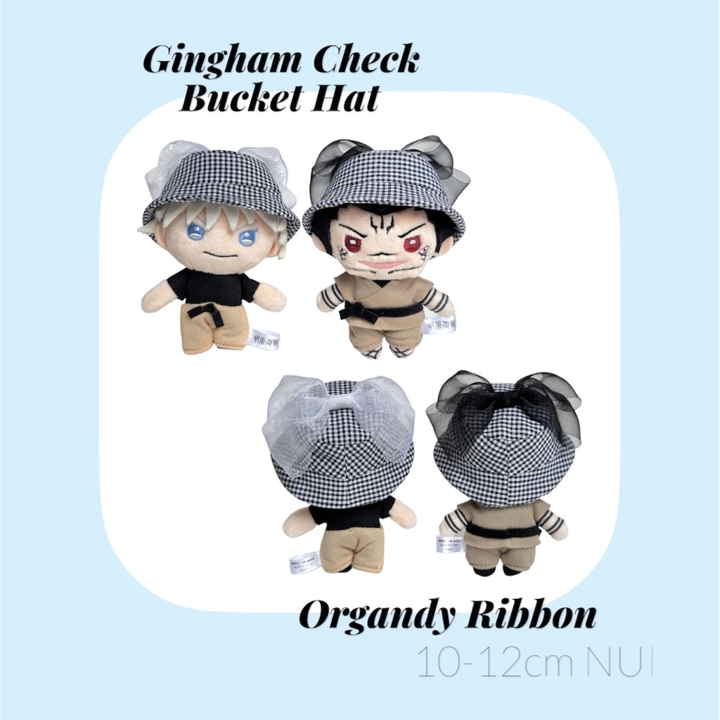 𝑮𝒊𝒏𝒈𝒉𝒂𝒎 𝒄𝒉𝒆𝒄𝒌 × 𝒓𝒊𝒃𝒃𝒐𝒏 𝒃𝒖𝒄𝒌𝒆𝒕 𝒉𝒂𝒕