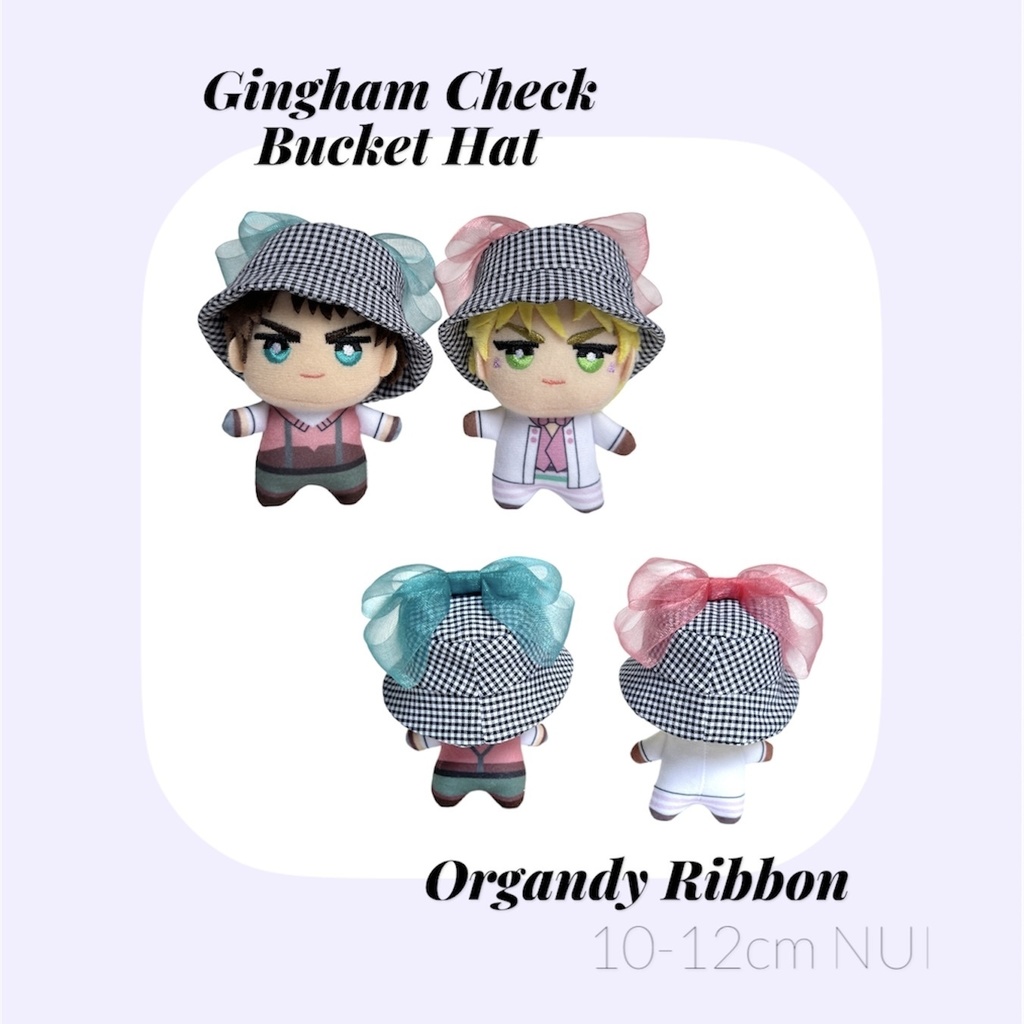 𝑮𝒊𝒏𝒈𝒉𝒂𝒎 𝒄𝒉𝒆𝒄𝒌 × 𝒓𝒊𝒃𝒃𝒐𝒏 𝒃𝒖𝒄𝒌𝒆𝒕 𝒉𝒂𝒕