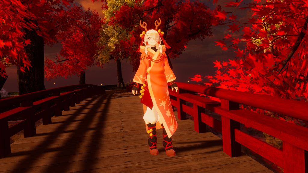 【オリジナル3Dモデル】 鹿屋 -Rokuya-