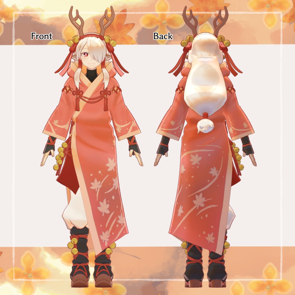 【オリジナル3Dモデル】 鹿屋 -Rokuya-