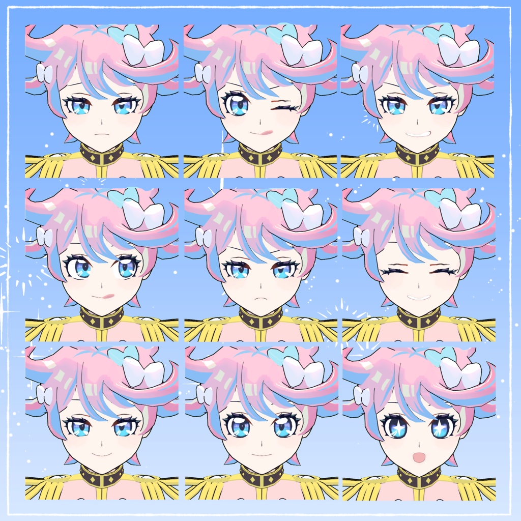 【オリジナル3Dモデル】Peche -ペーシュ-