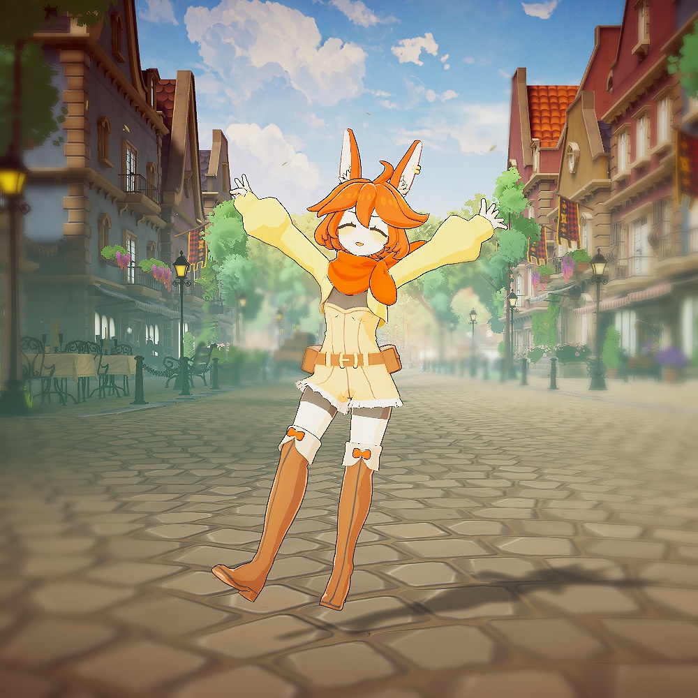 【オリジナル3Dモデル】ラビティア