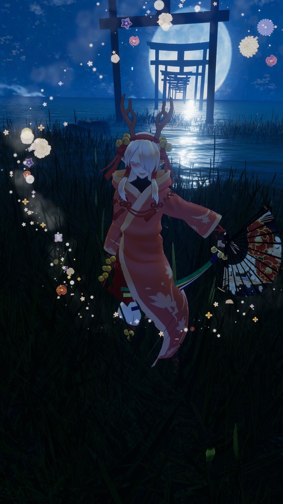 巫女鈴扇子【お正月発売記念セール】