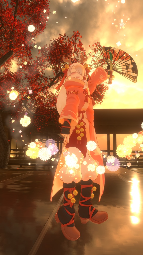 巫女鈴扇子【お正月発売記念セール】