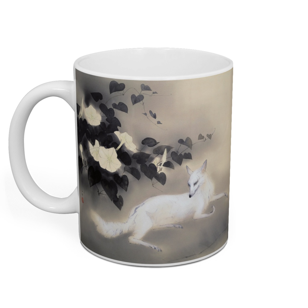 橋本関雪『 夏夕 』(なつゆう)