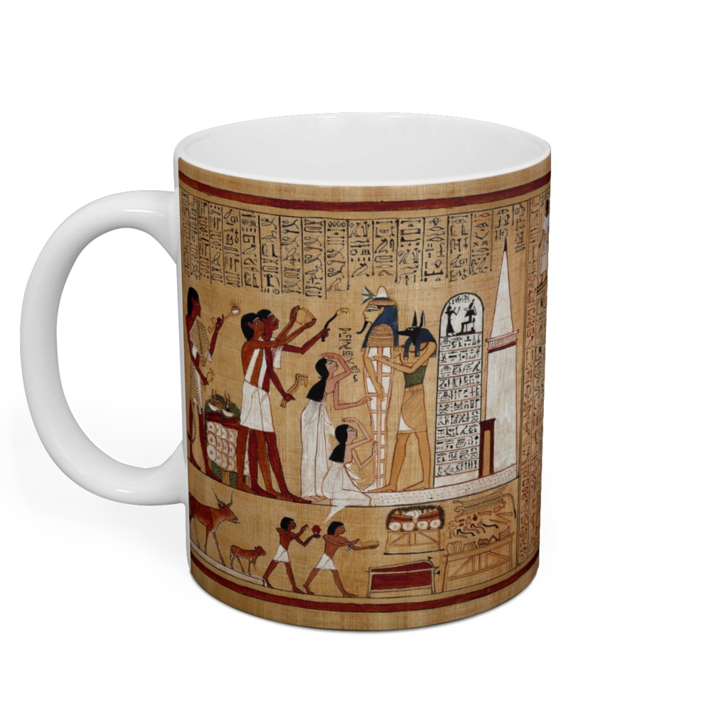 アヌビスが描かれている『 死者の書 』