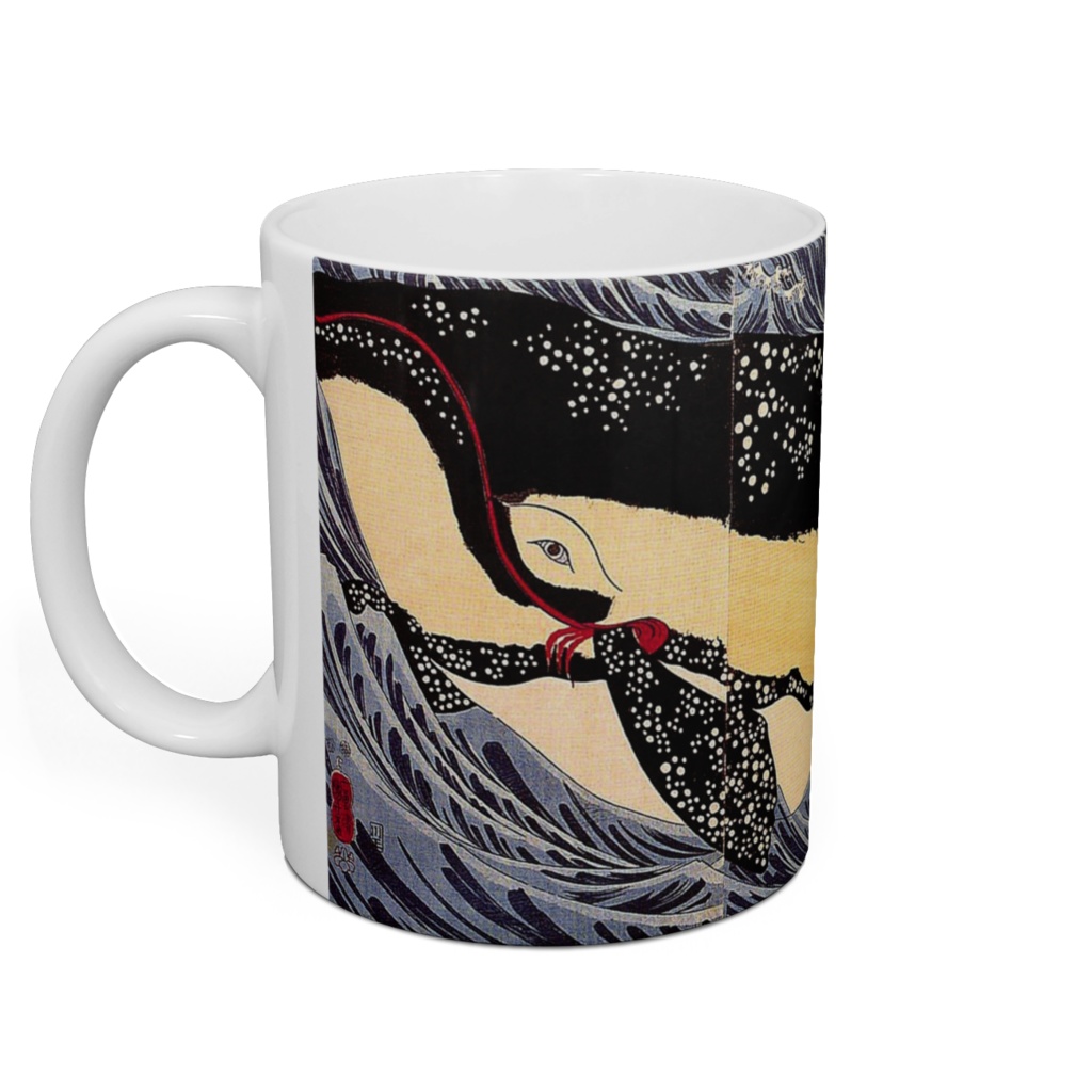 歌川国芳『 鯨と戦う宮本武蔵 』