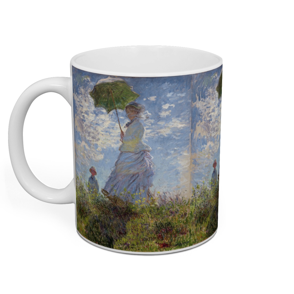 クロード・モネ『 日傘をさす女性 』