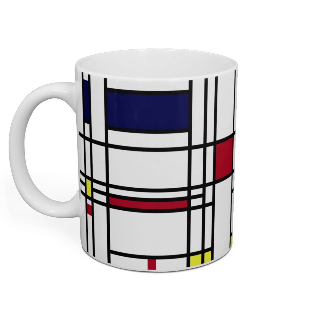 ピエト・モンドリアン、“ Composition No.10 ” +α