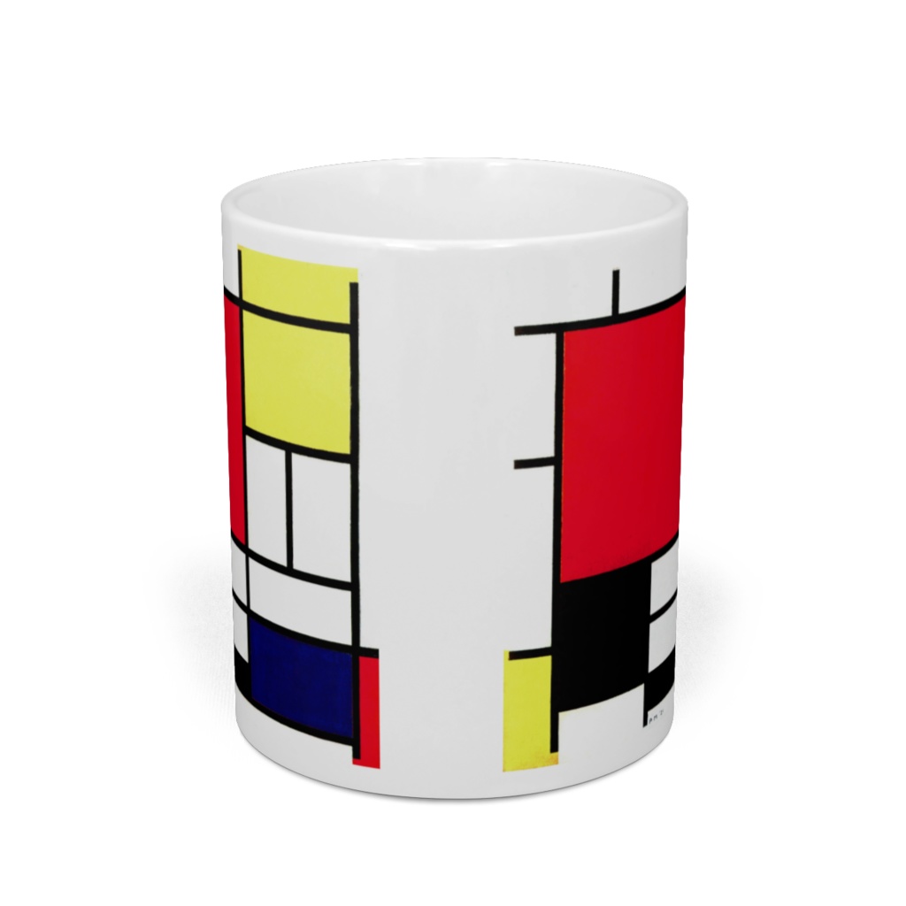 ピエト・モンドリアン、“ 赤、黄、青、黒のコンポジション ”