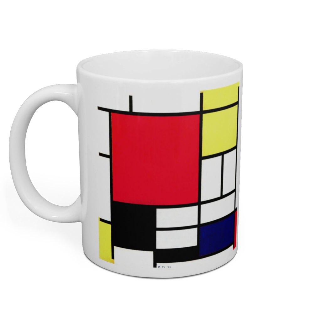 ピエト・モンドリアン、“ 赤、黄、青、黒のコンポジション ”