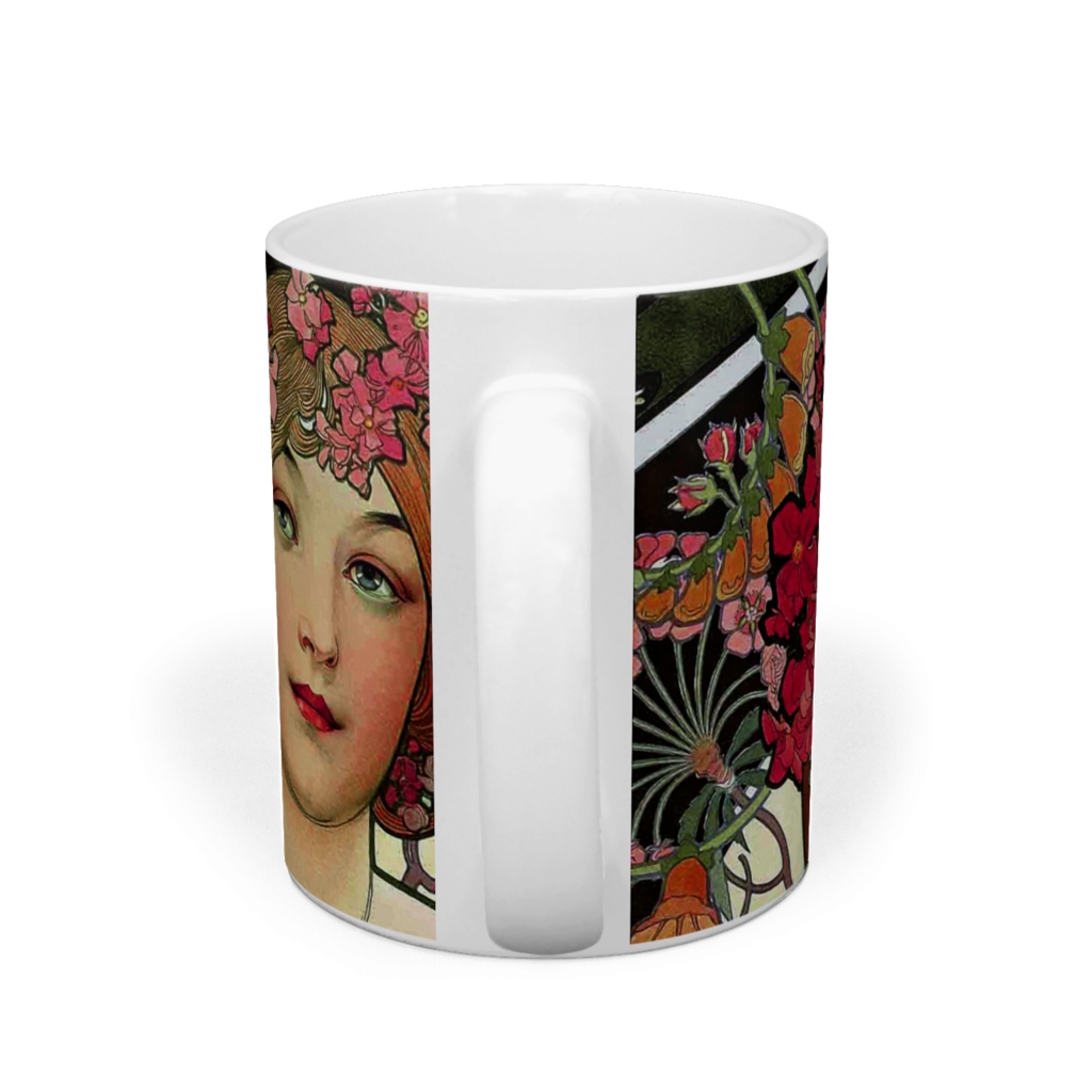 ミュシャ『 夢想 』(トリミング・バージョン)