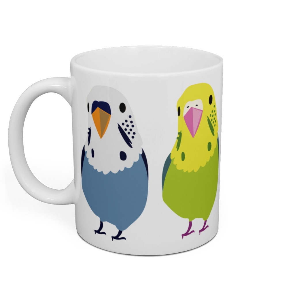 セキセイインコ マグカップ