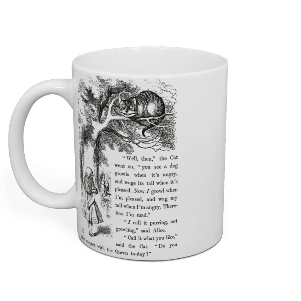 オリジナルイラスト版『 不思議の国のアリス 』 マグカップ