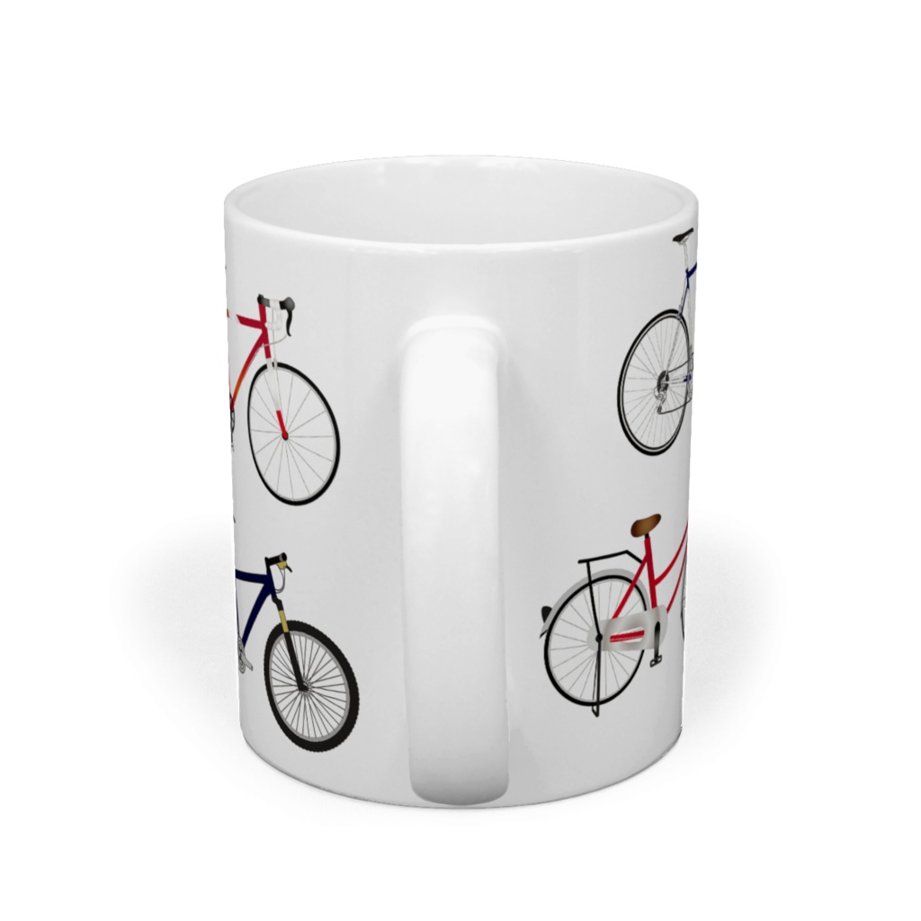 各種の自転車 マグカップ
