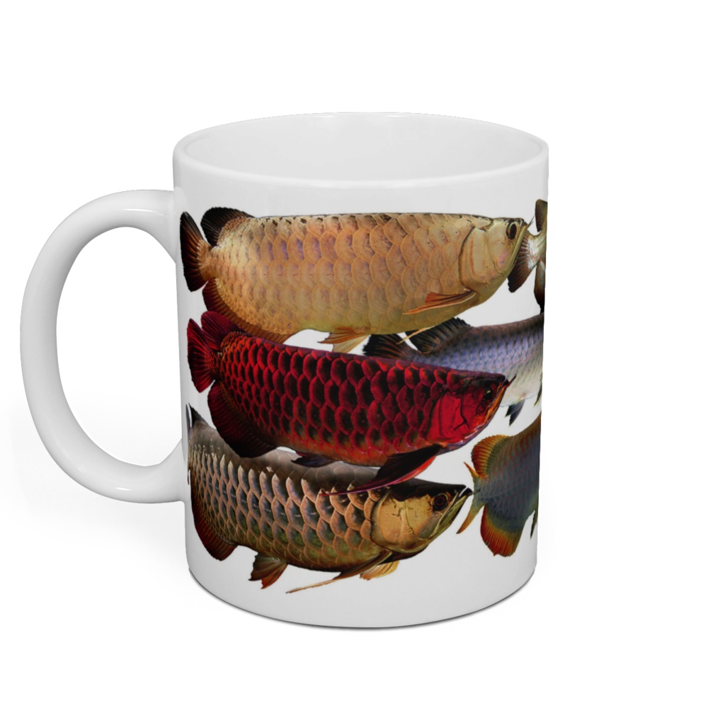 世界のアロワナ マグカップ